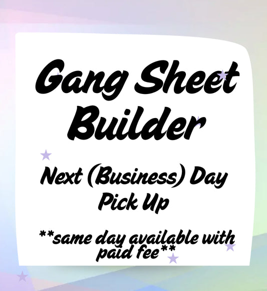 Gang Sheet Builder