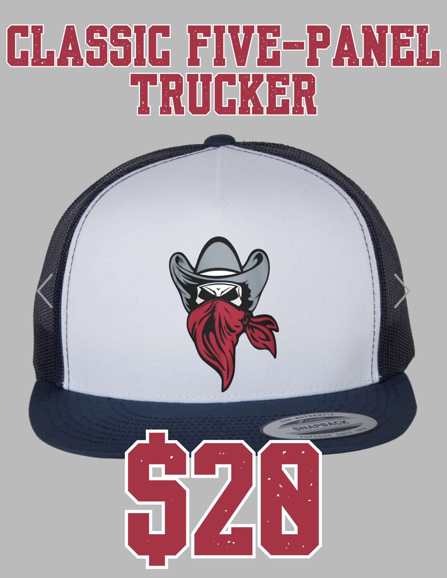 Classic Five-Panel Trucker Hat