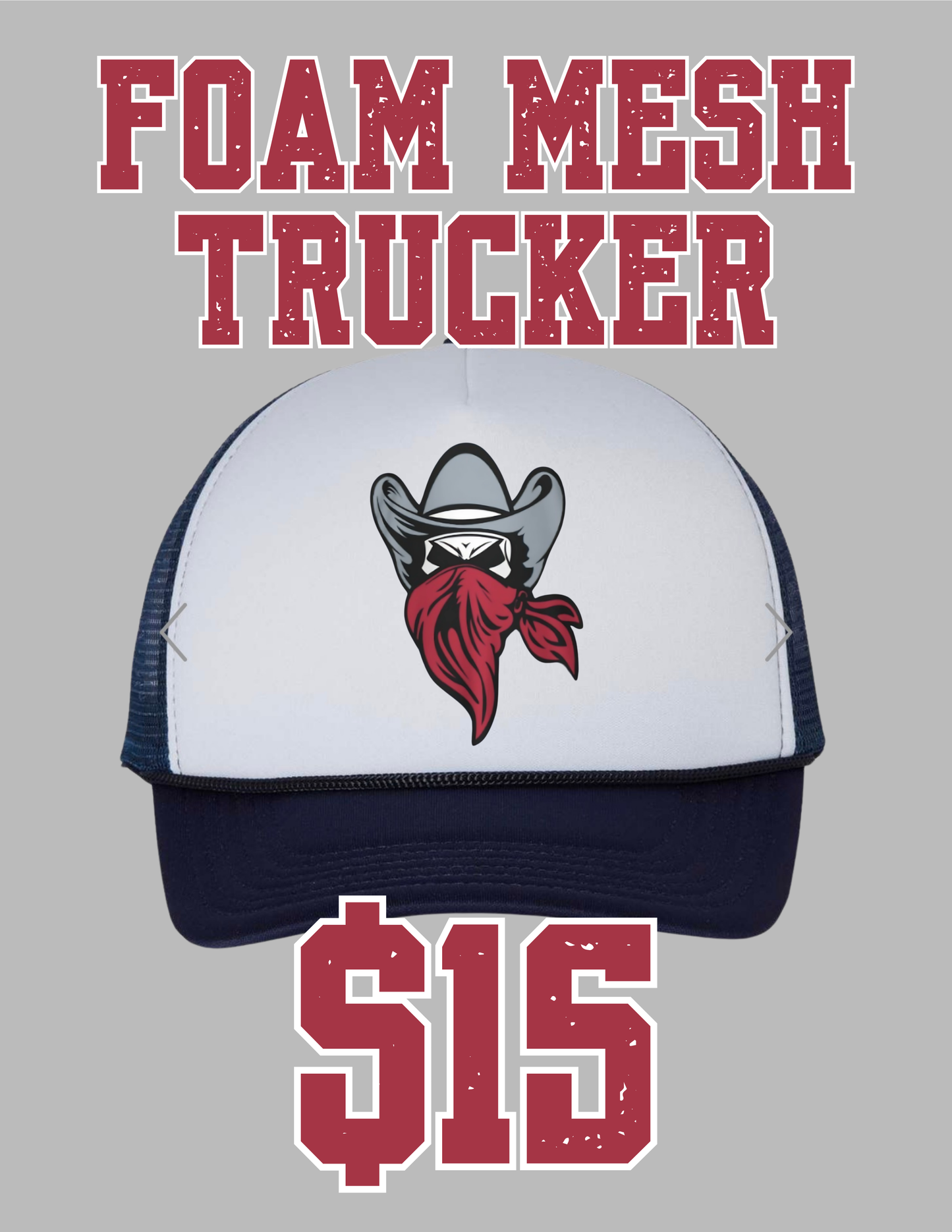 Foam Mesh Trucker Hat