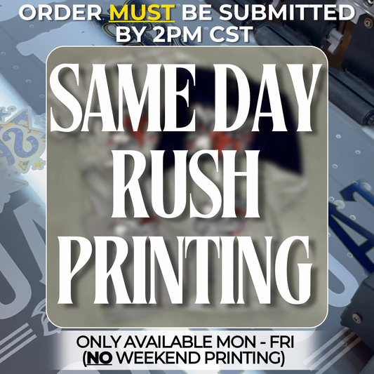SAME DAY RUSH MY ORDER (GANGSHEETS ONLY)