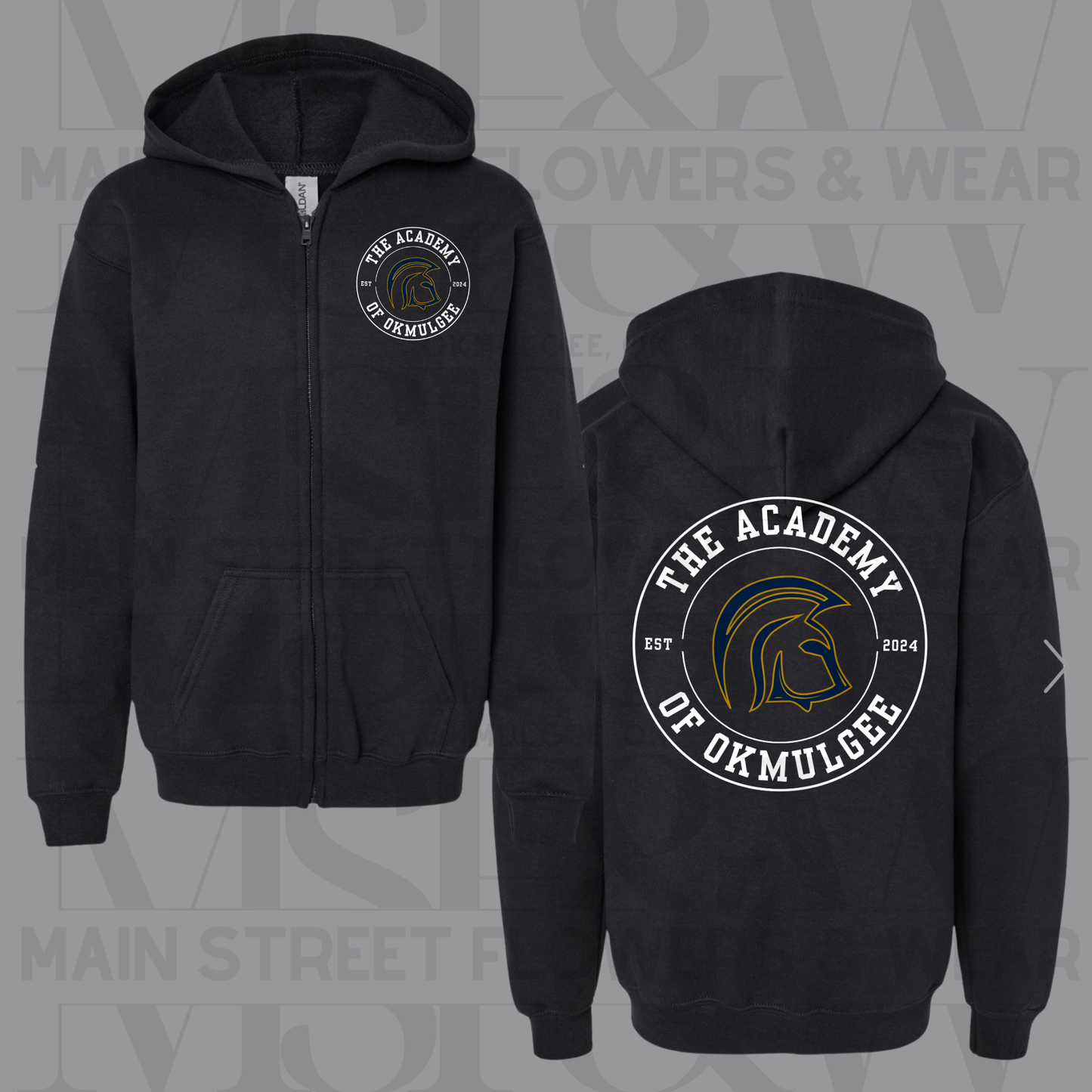 Academy Seal Full Zip Hoodie