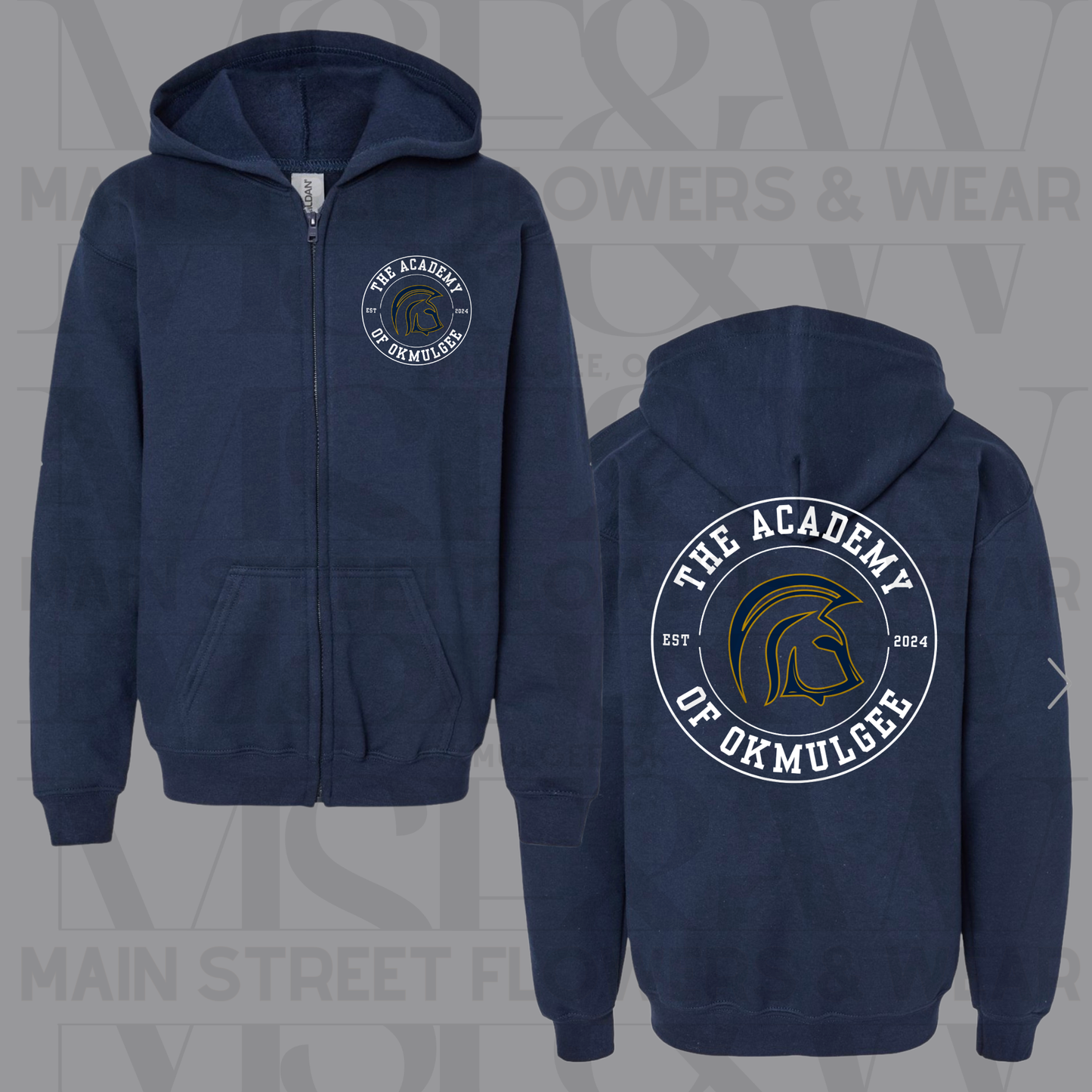 Academy Seal Full Zip Hoodie