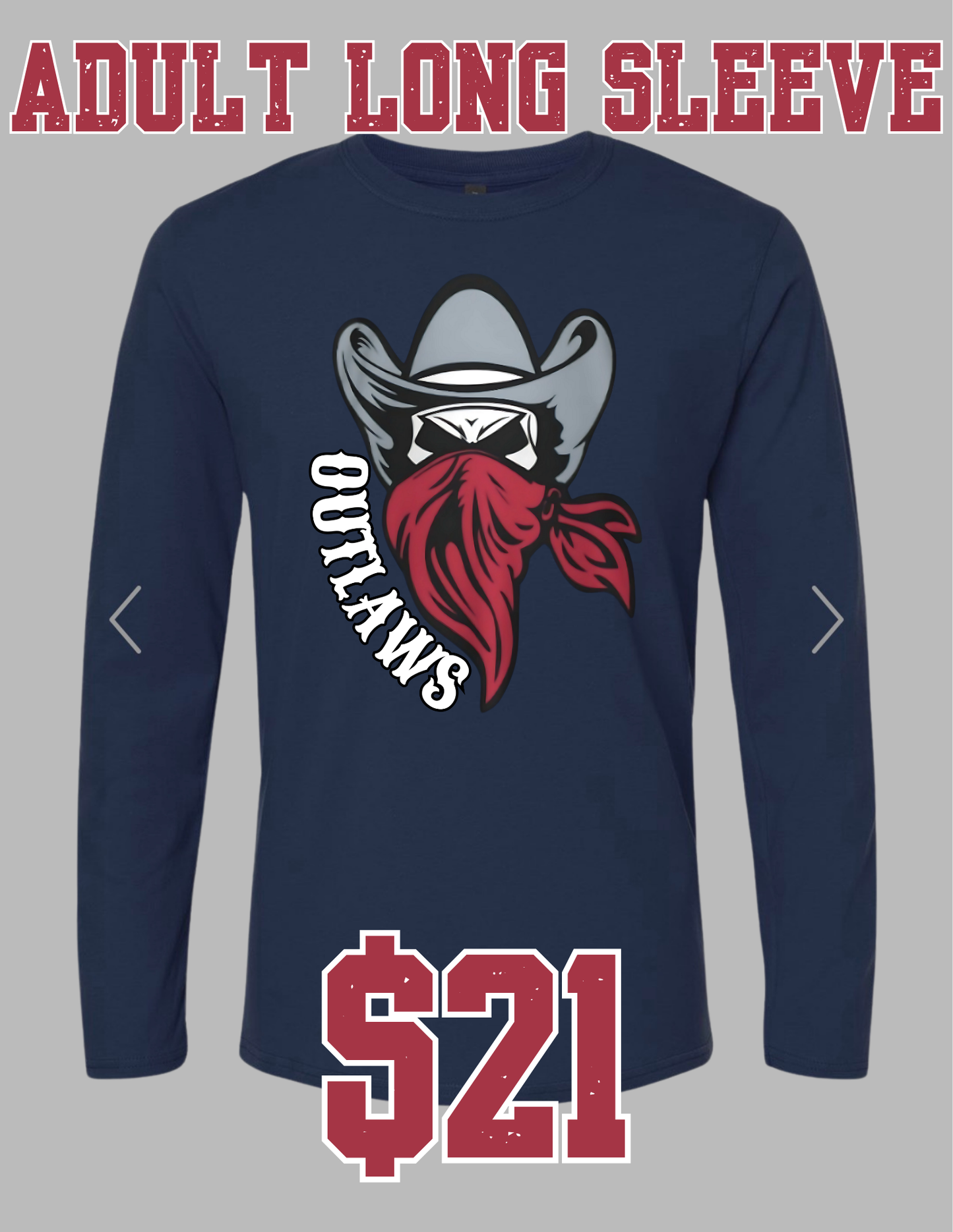 Outlaws Classic Spirit Wear